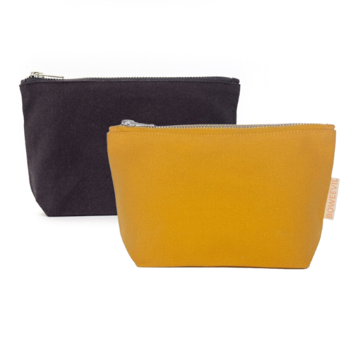 organic cotton canvas make up bags