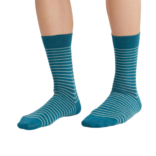 organic cotton stripe socks