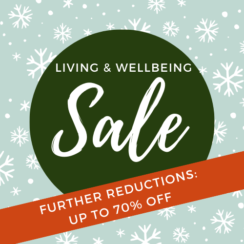 up to 60pc off organic living and wellbeing