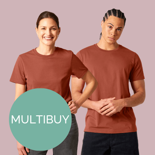 organic cotton tshirt multibuy offer