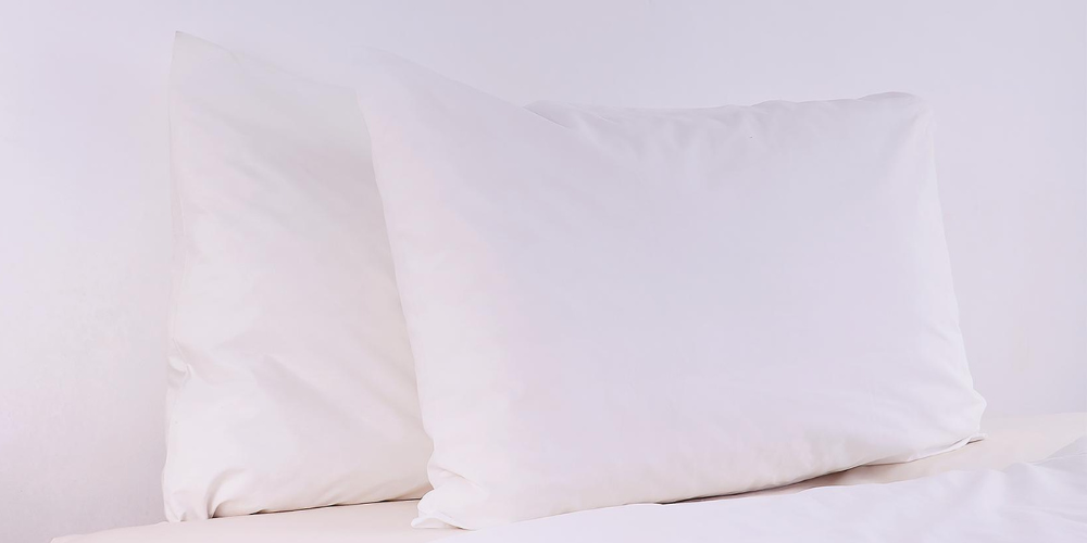 crisp and cool organic cotton percale bed linen