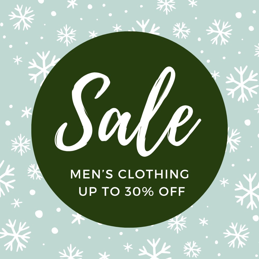 Greenfibres Men's Clothing Sale